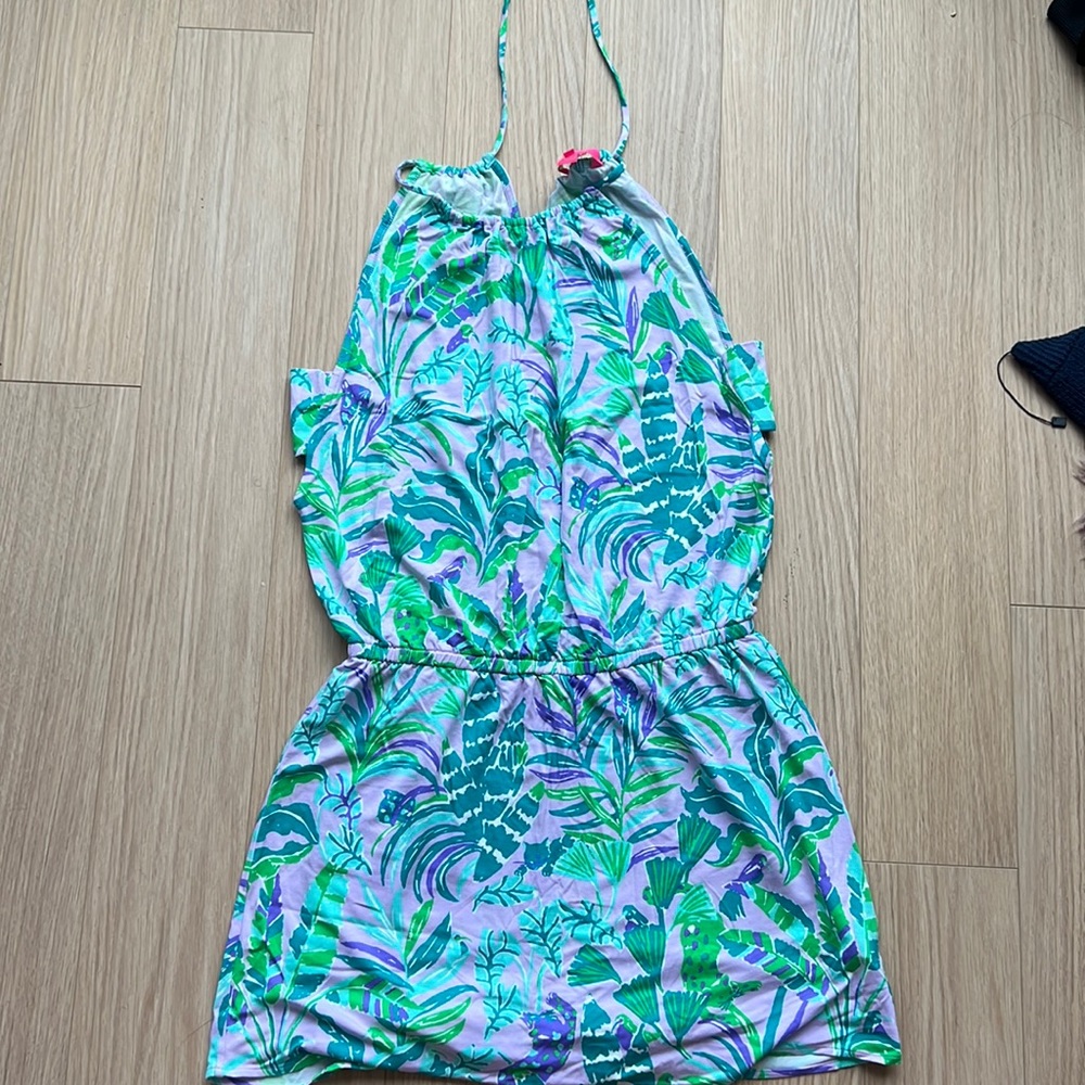 Size S, new 99% lily romper